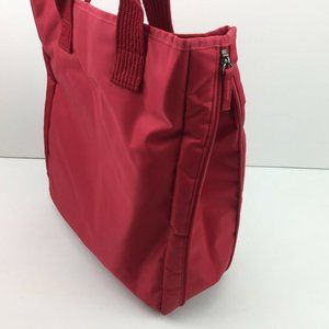 Bossini Ladies Womens Red Expandable Tote Shoulder Bag Purse